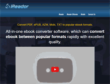 Tablet Screenshot of ireador.com